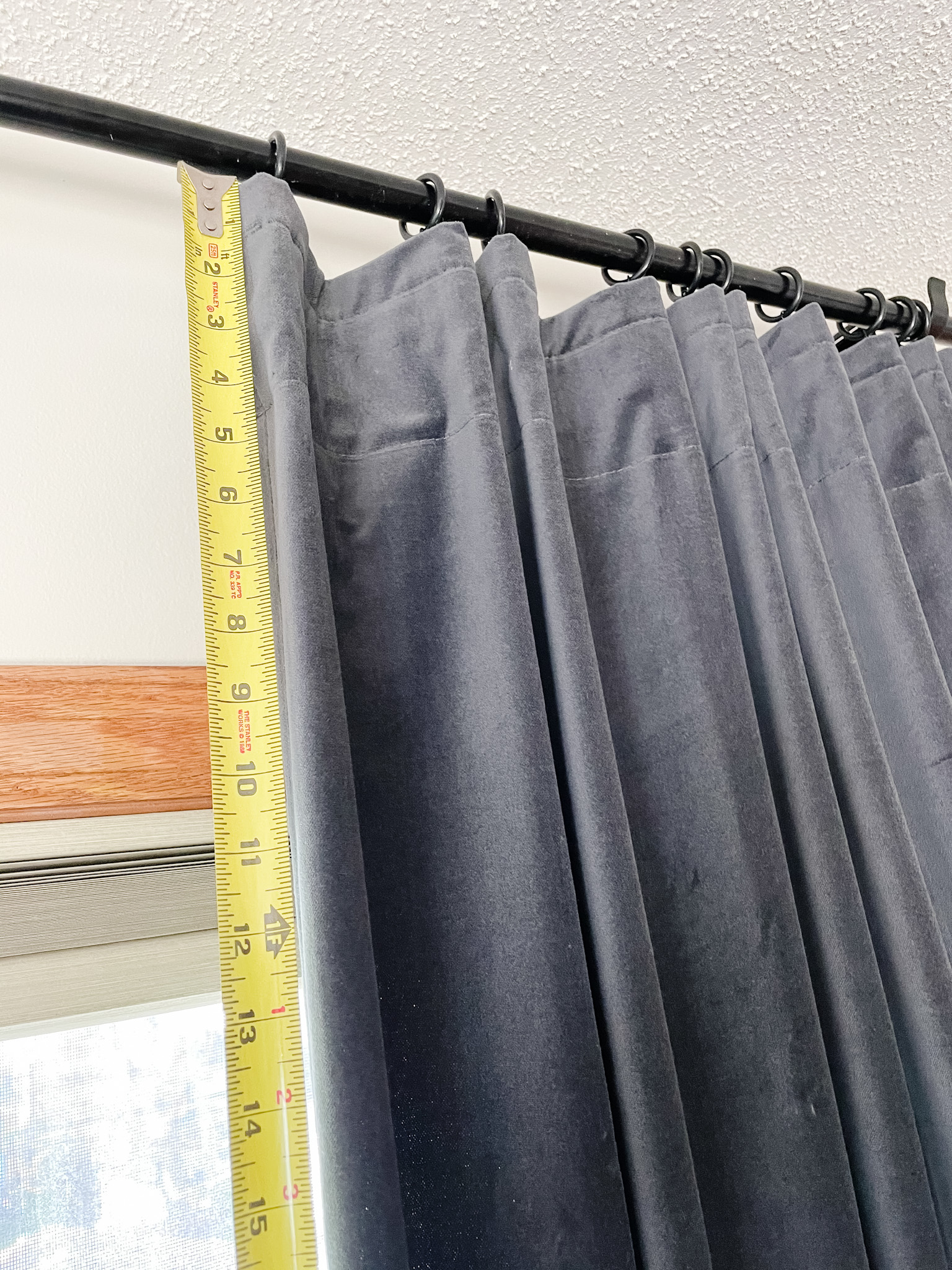 Easy No Sewing Ikea Curtain Hemming Tape